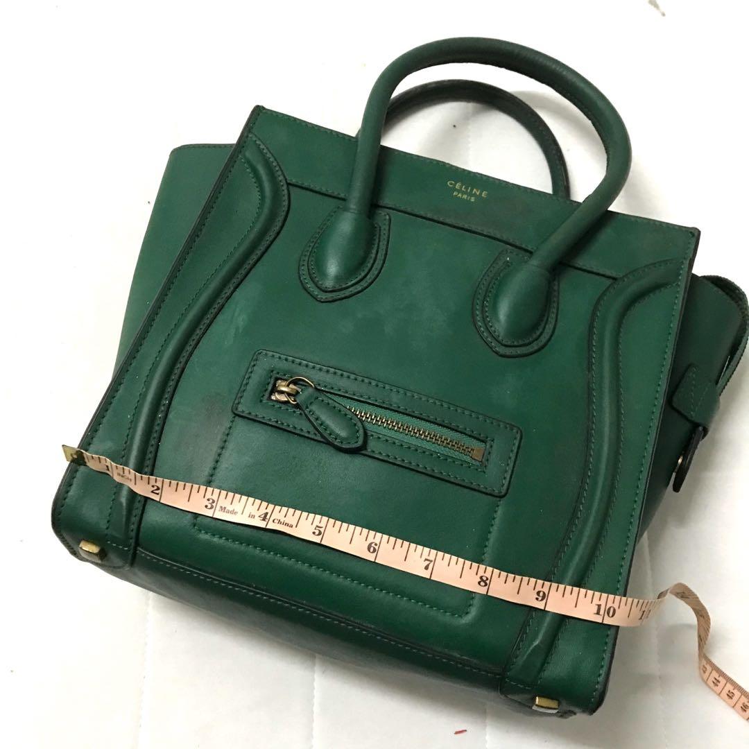 celine nano green