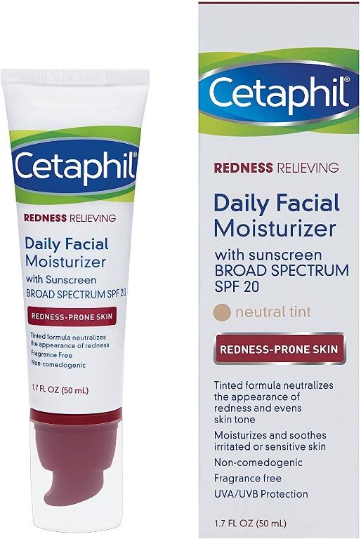 cetaphil night moisturizer for redness prone skin