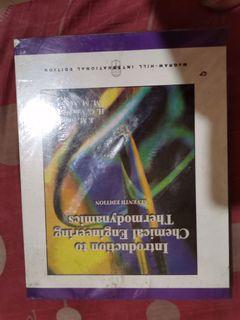 Chemical engineering thermodynamics book
