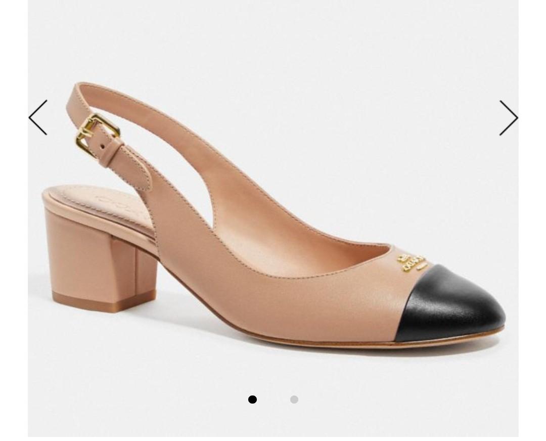 Coach Erica Slingback Women s Fashion Footwear Heels on Carousell