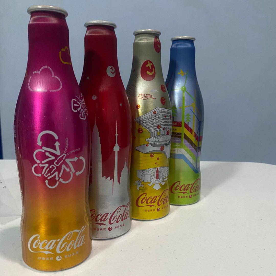 COCA COLA (Coke) 4 PC SET 2010 SHANGHAI EXPO (Category: Vintage Collectibles) located in Dumaguete. Submitted by toylandstuff13 (Listing ID 1013086540, Image 2). Description: NEW 4PC COCA COLA 2010 Shanghai Expo Bought during the EXPO.