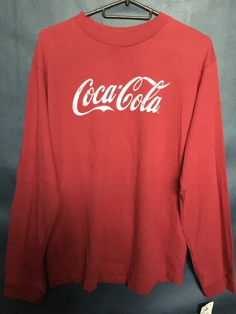 coca cola long sleeve shirt