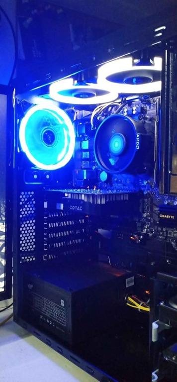 Computer for Gamers, Cadd Drafters, Graphic Editors or work from home PC (Category: Computer Parts) located in Paranaque City. Submitted by arnel.carousel_2020 (Listing ID 1012932956, Image 2). Description: Ryzen 3 1300x Gigabyte GA 350A 8gb Ballistix ddr4 Zotac GTX 1050 gpu YGT 500W 80+BRONZE Psu(bnew) 500gb Hdd 5 pcs case led fans Coolermaster case 24" Samsung Monitor Mouse keyboard Comes with: Windows 10 Office Application Auto cad Sketch up E