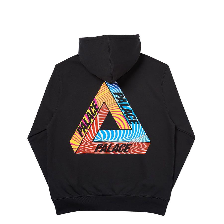 Palace rainbow hoodie outlet