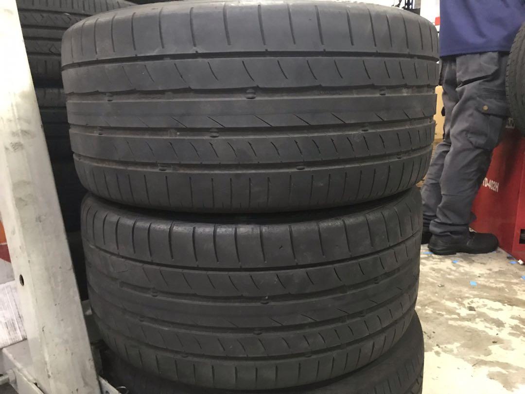 Continental Mc5 2 Pcs Tayar Tyre 255 40 17 Auto Accessories On Carousell