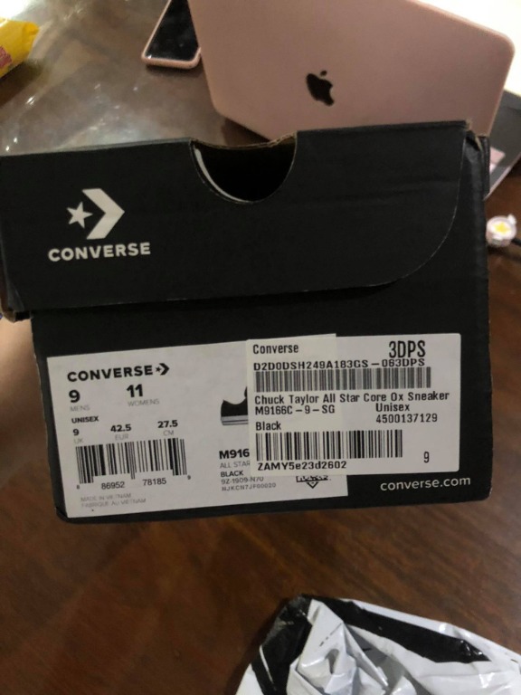 converse black 9