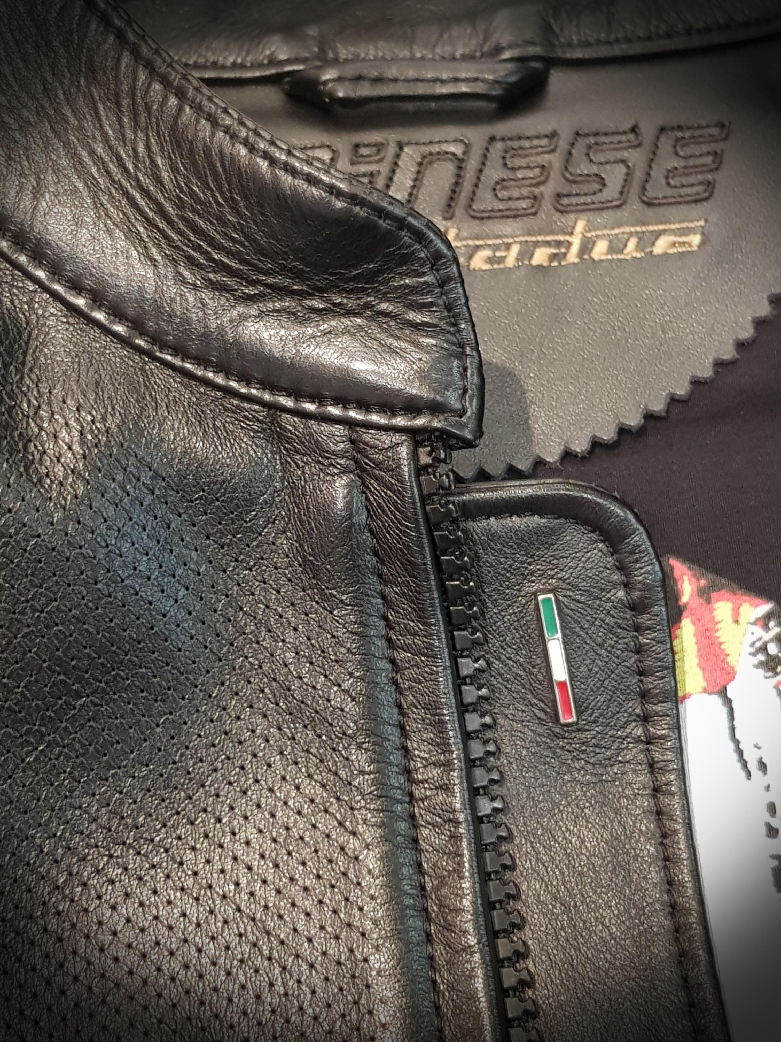 Dainese Nera72 Perforated Leather Jacket Size 54 Motorcycles
