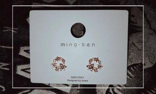 Dainty Korean Style Floral Earrings