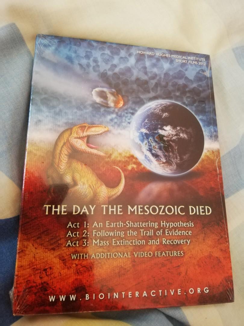 DVD The Day the Mesozoic Died, 興趣及遊戲, 書本 & 文具, 小朋友書 Carousell