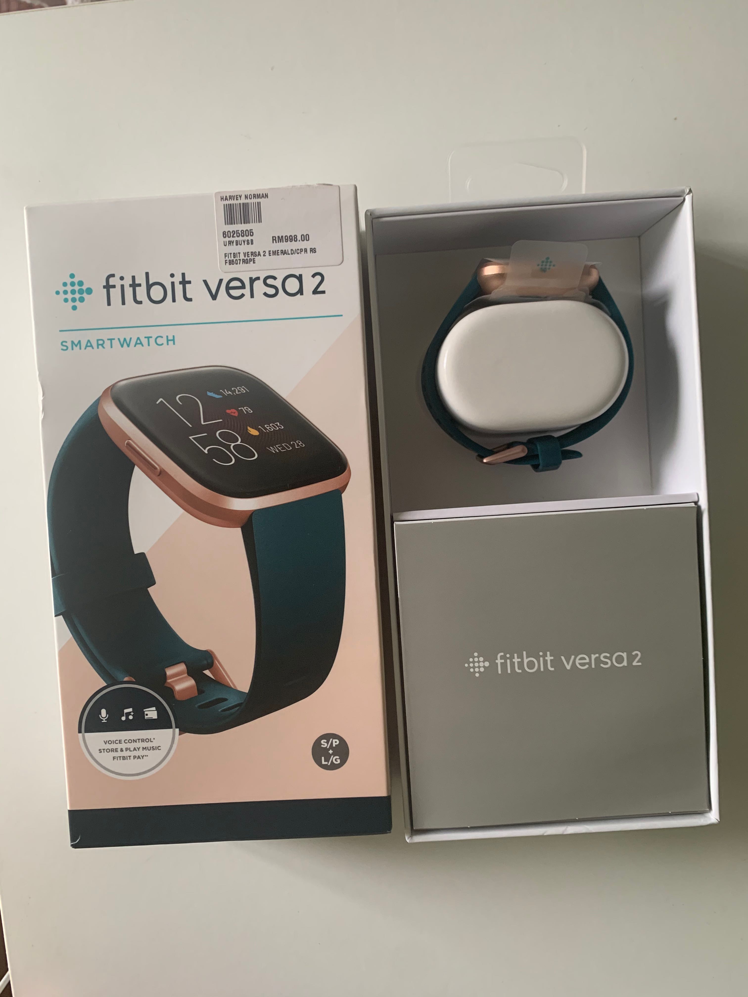 Fitbit versa online 2 esmeralda