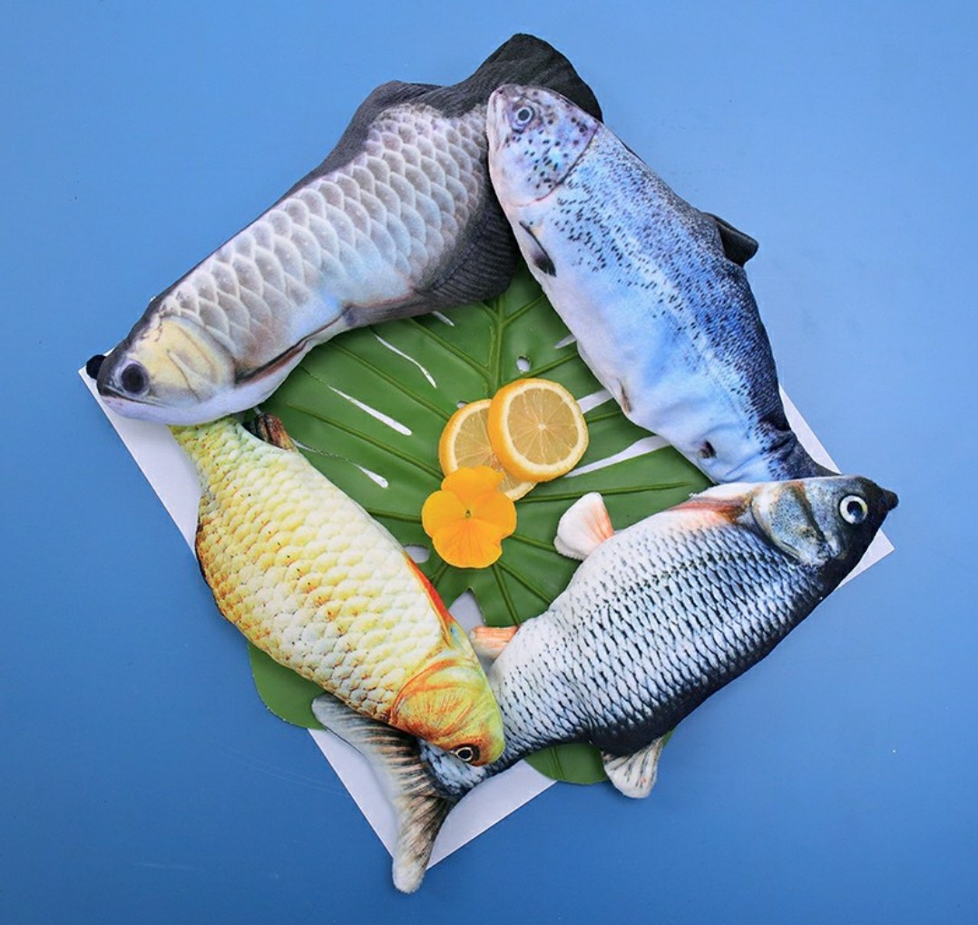 Flopping Fish aka Dancing Fish Cat Toy, Children Toy, Pet Supplies