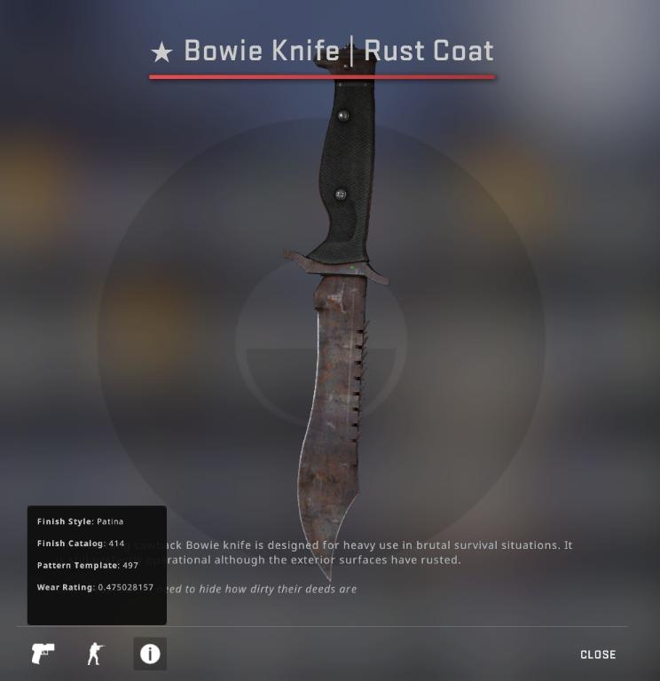 Fn Emerald Jormungandr And Bs Bowie Knife Toys Games Video Gaming In Game Products On Carousell