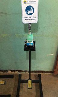 Foot Press Alcohol Dispenser