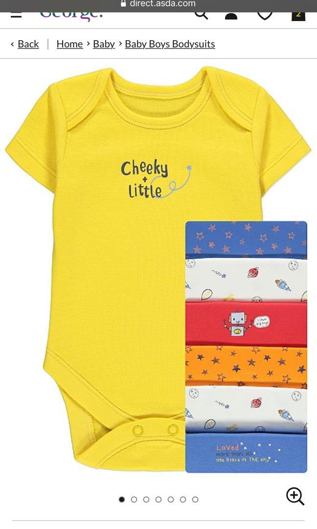 asda george bodysuits
