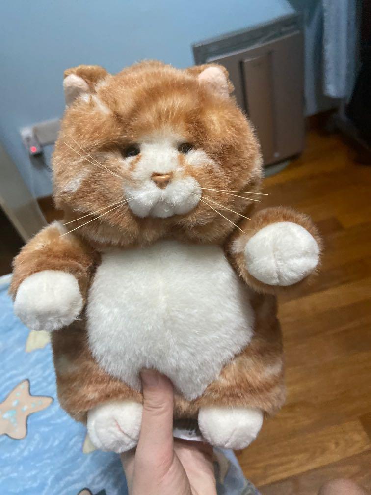 Ginger cat soft toy Hobbies Toys Toys Games on Carousell