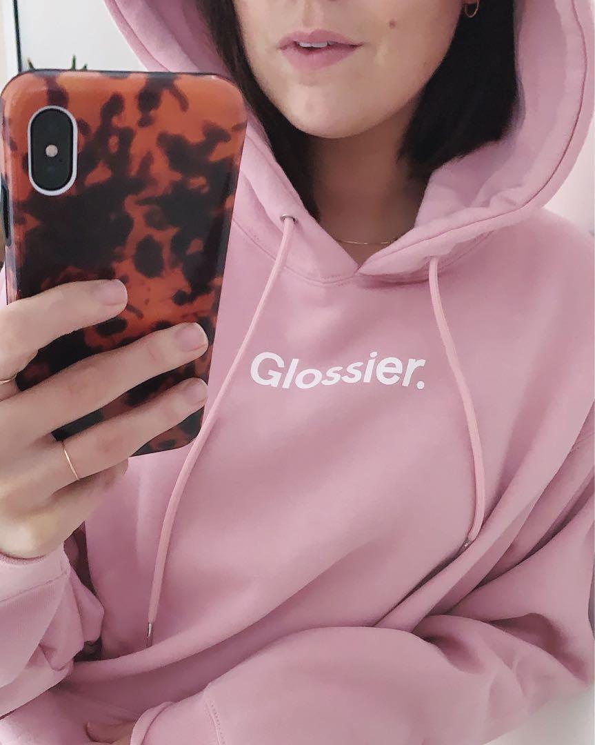 glossier hoodie