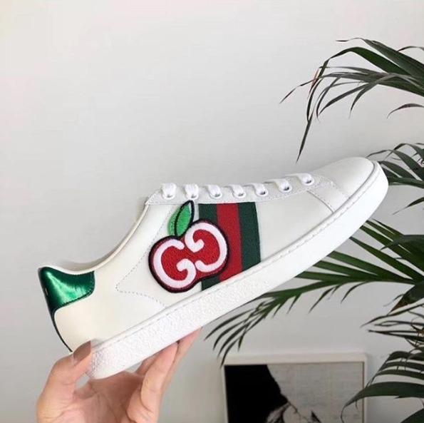 gucci apple shoes