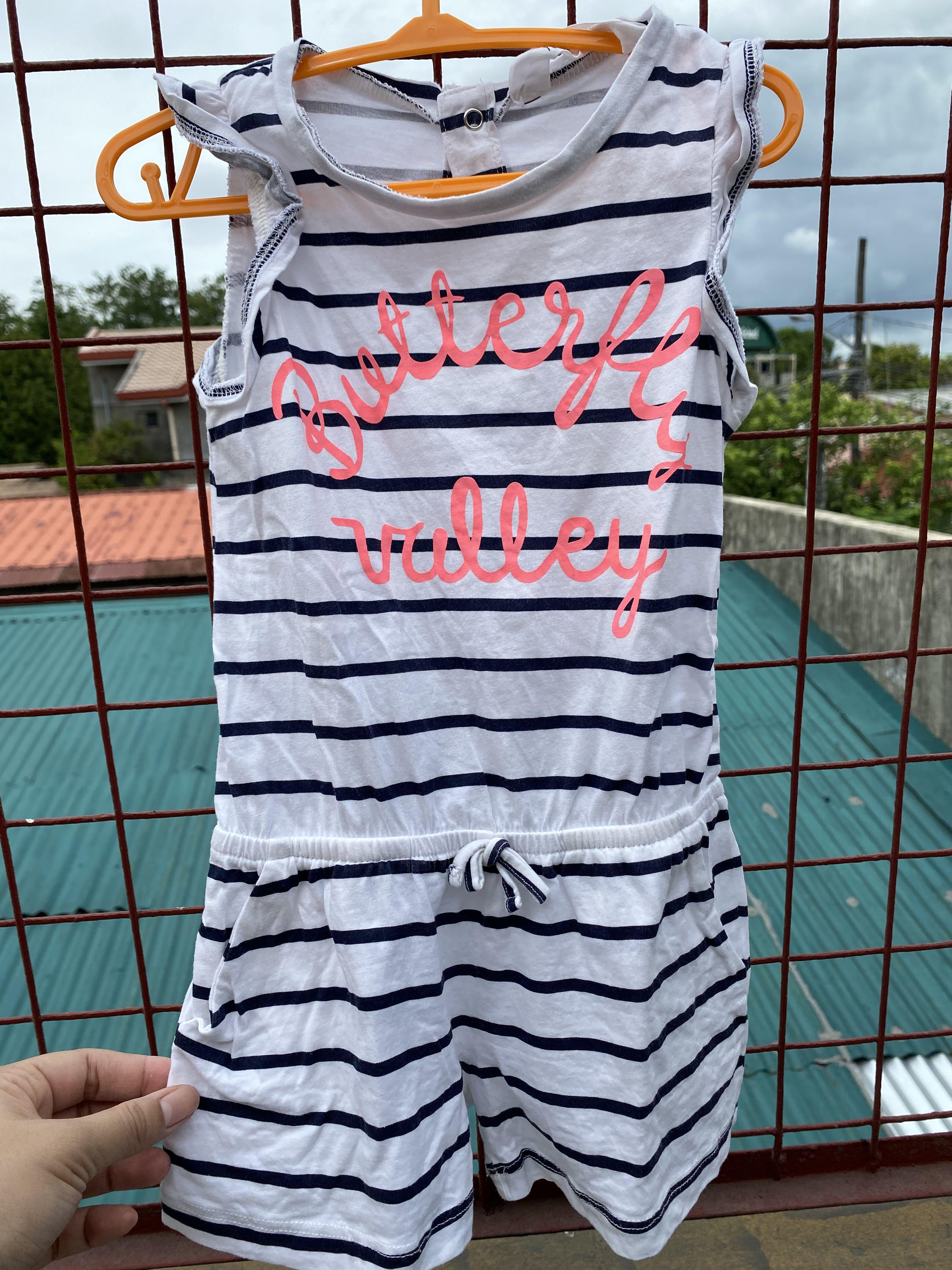 h&m girls romper