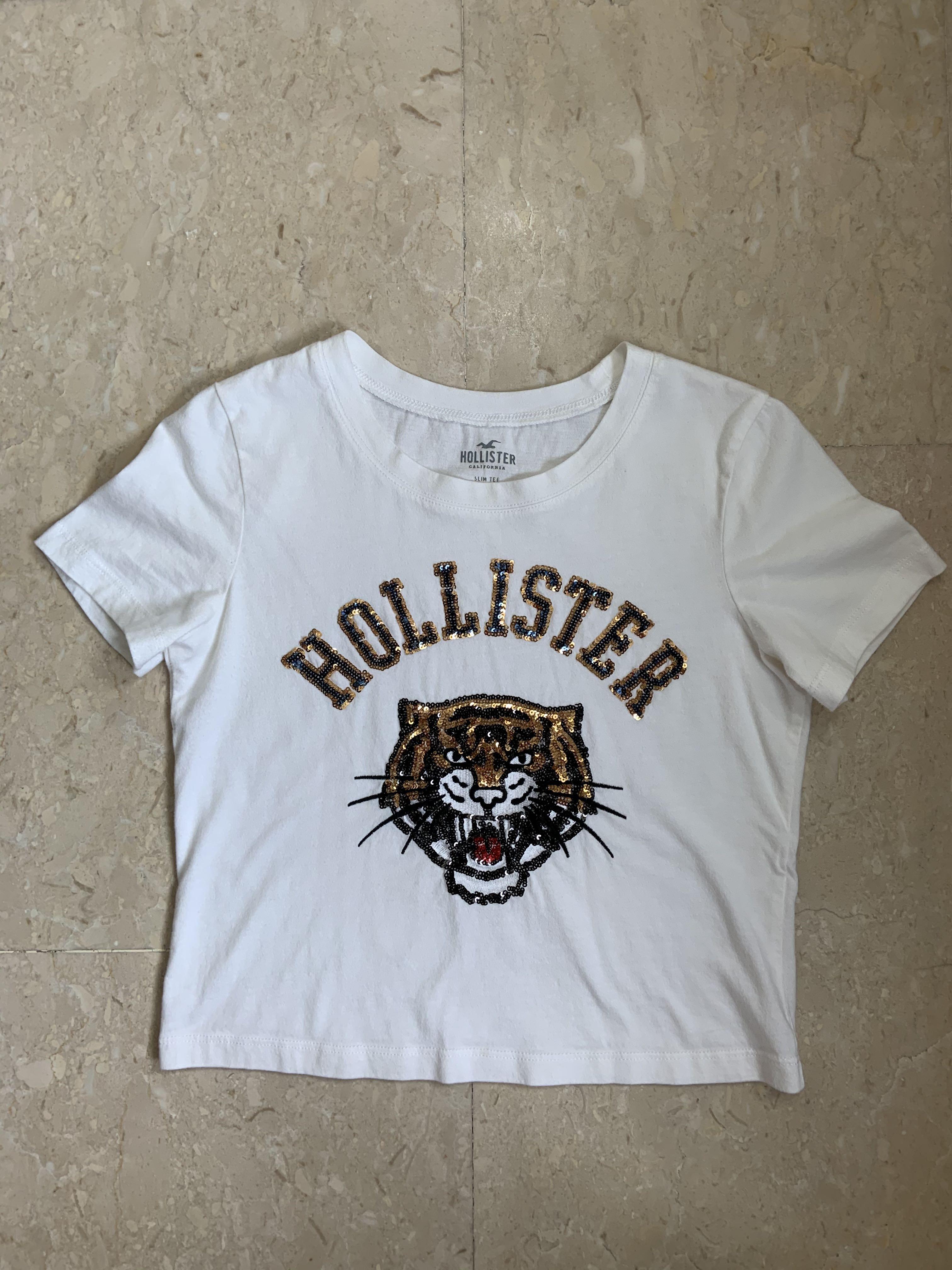 hollister slim tee