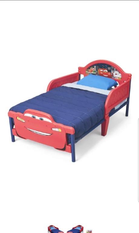 Hot Disney Pixar Cars Delta Children 3d Footboard Toddler Kids