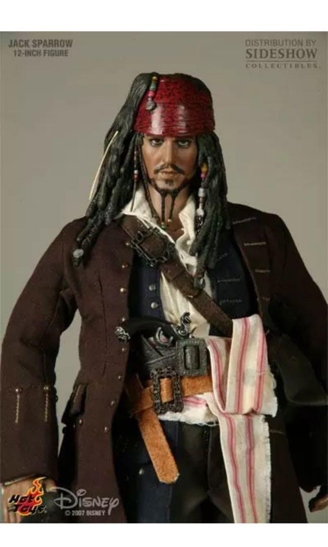 hot toys pirates of the caribbean jack sparrow