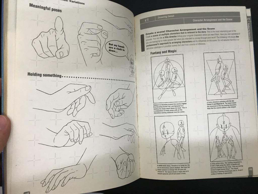 How To Draw Anime Game Characters Vol 1 2 3 Books Stationery Books On Carousell