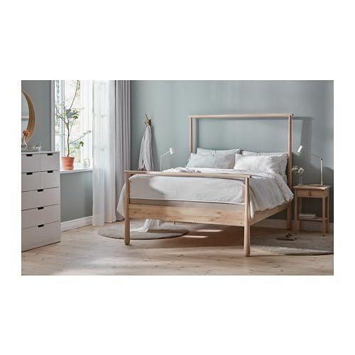 IKEA Gjora Wooden Bed Frame, Furniture & Home Living, Furniture, Tables