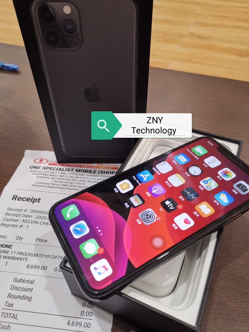 Iphone 11 Pro 64gb Dual Sim 1 Months Mobile Phones Tablets Iphone Iphone 11 Series On Carousell