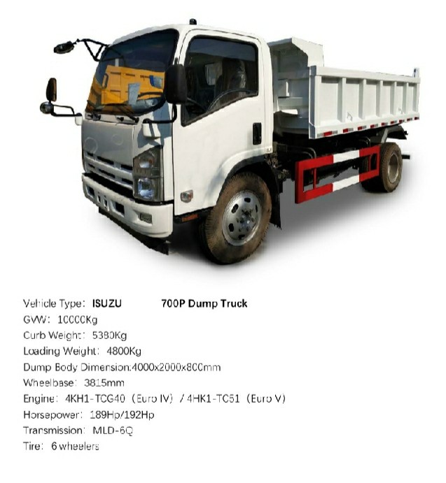 ISUZU mini Dump Truck-Brand New
