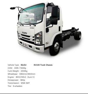 Isuzu Truck Chassis-Brand New