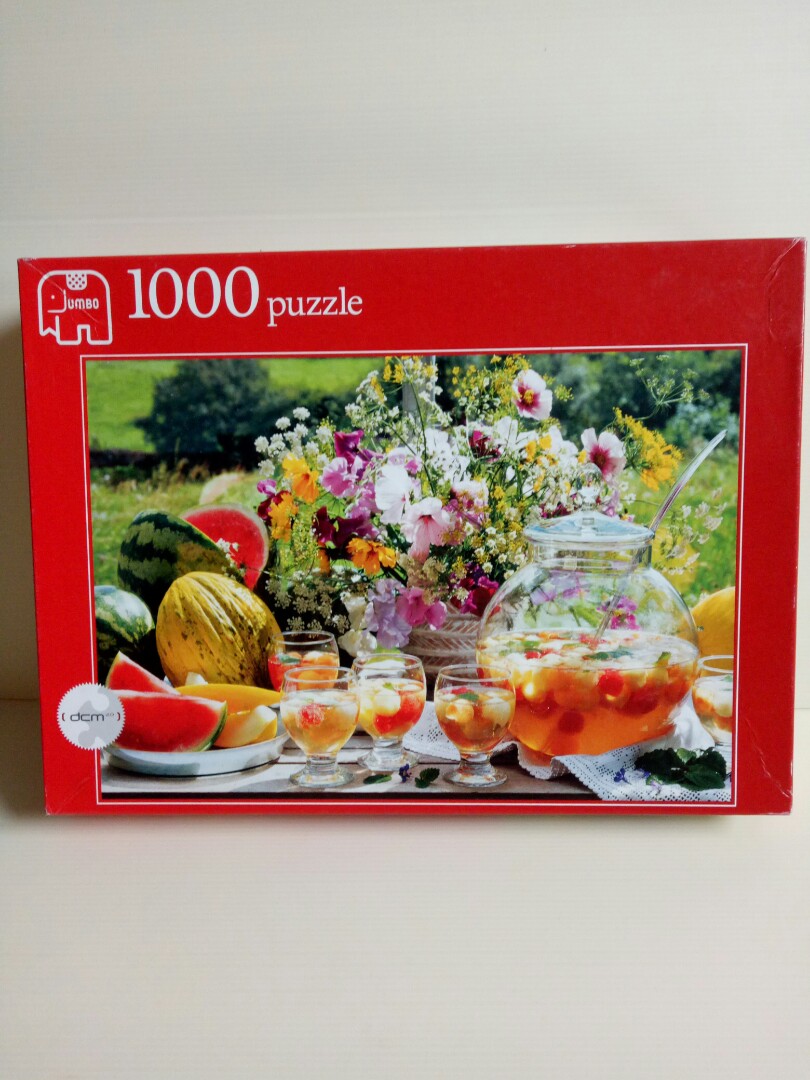 Jumbo Jigsaw Puzzle 1000 pc, Hobbies & Toys, Toys & Games on Carousell