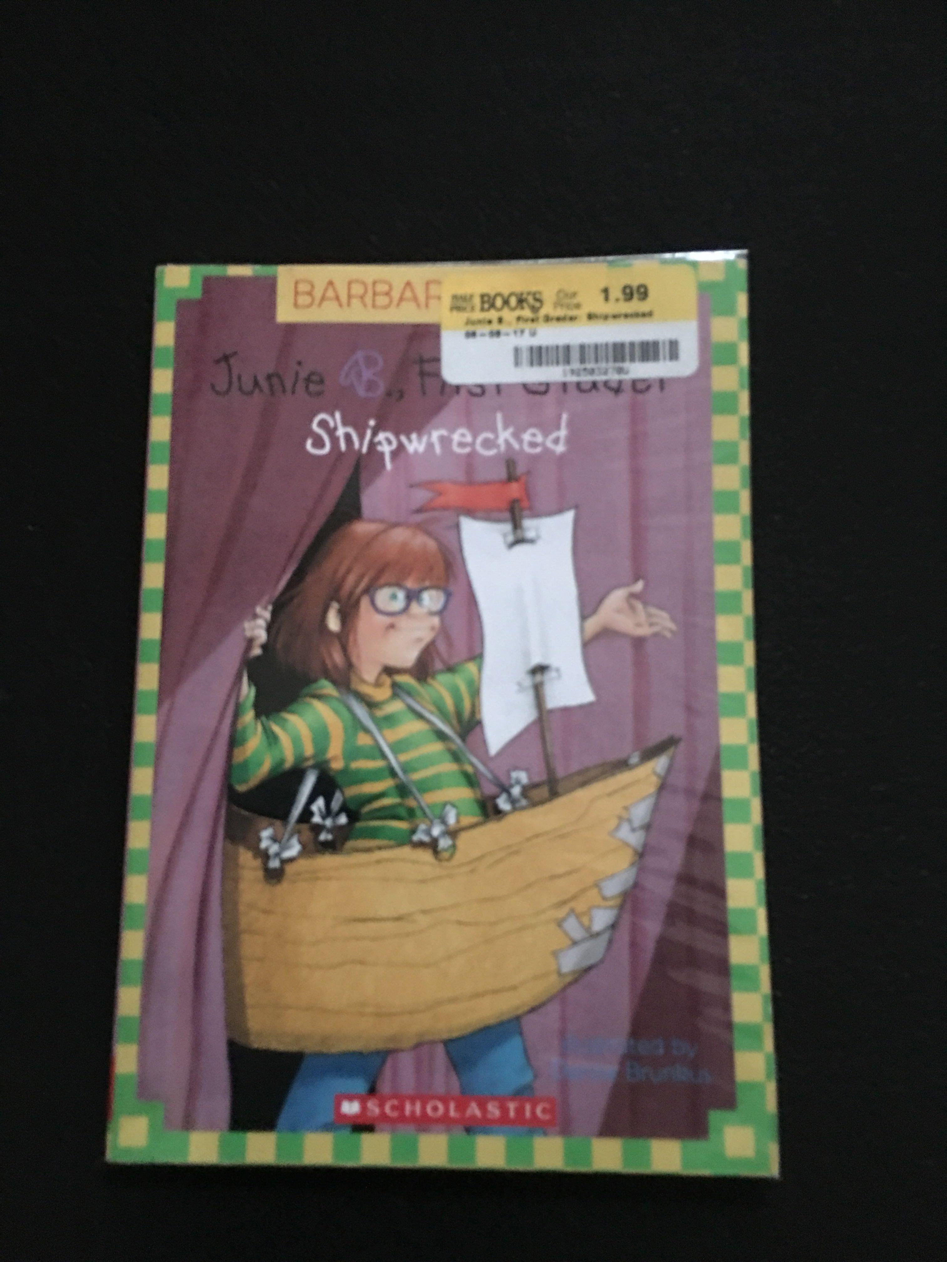 Junie B. First Grader Shipwrecked - Barbara Park - Scholastic - almost New PreLoved (Category: Children's Books) located in Manila. Submitted by beyondfundraising (Listing ID 1013006078, Image 1). Description: Kindly PM for inquiry MOP: BDO or BPI or Gcash RFS: Fundraising for Mission Works Slightly Negotiable - “as is where is” - Preloved in Excellent Condition - outgrown - needs cleaning :) Pls. see my other listings for possible combine shippi