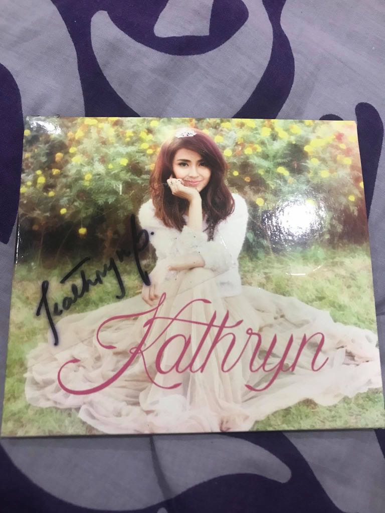 Kathryn Bernardo Signed Album Hobbies Toys Music Media Vinyls On Carousell