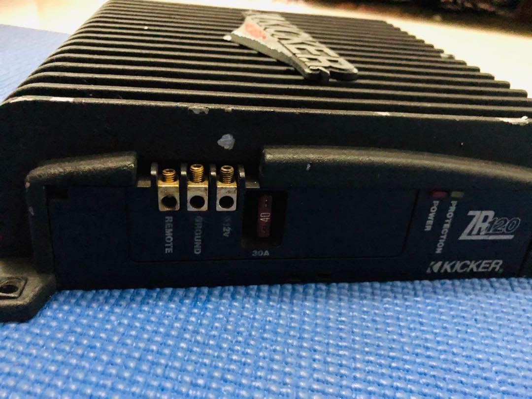 Kicker L7 subwoofer 12” kicker mono amplifier, Hobbies & Toys, Music