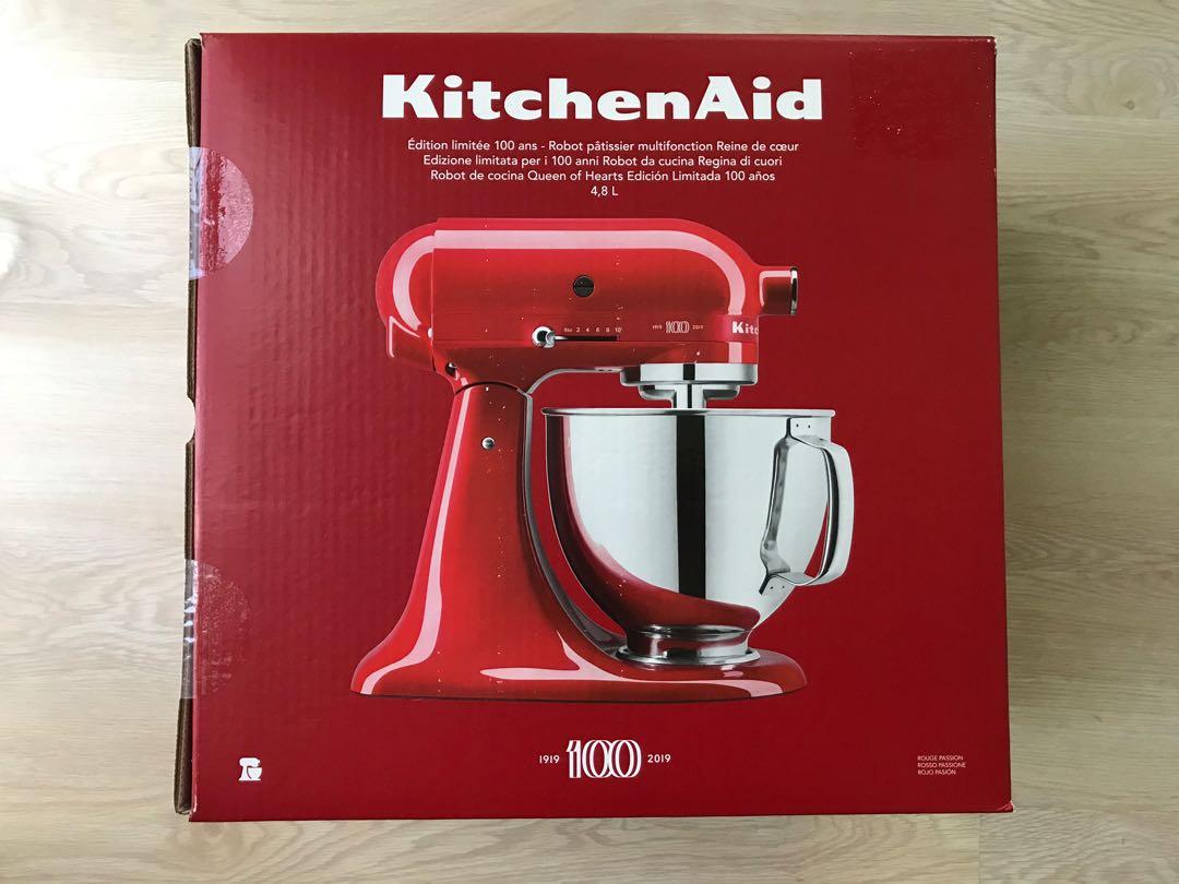 KitchenAid 4.8L Stand Mixer (100 Year Limited Edition), TV & Home Appliances, Kitchen Appliances