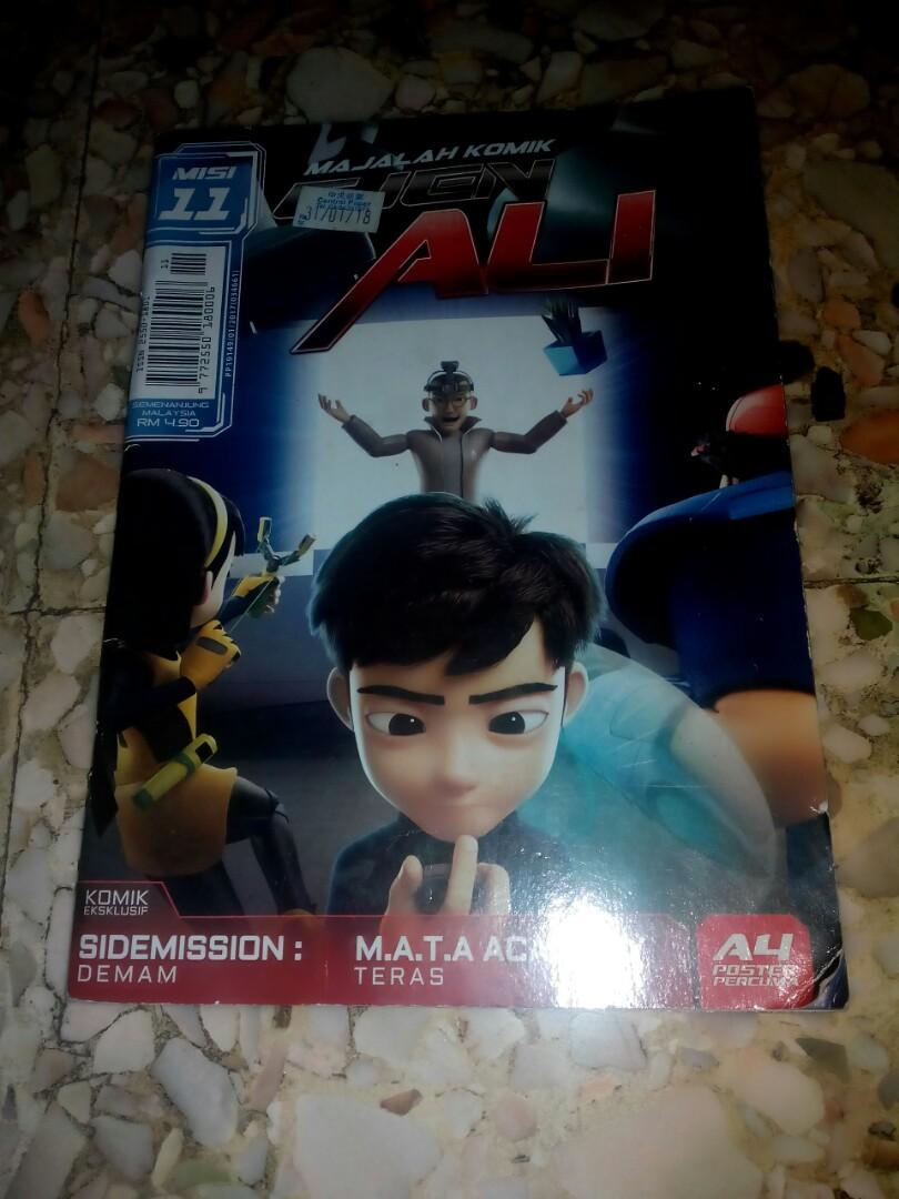 komik ejen ali, Hobbies & Toys, Books & Magazines, Storybooks on Carousell