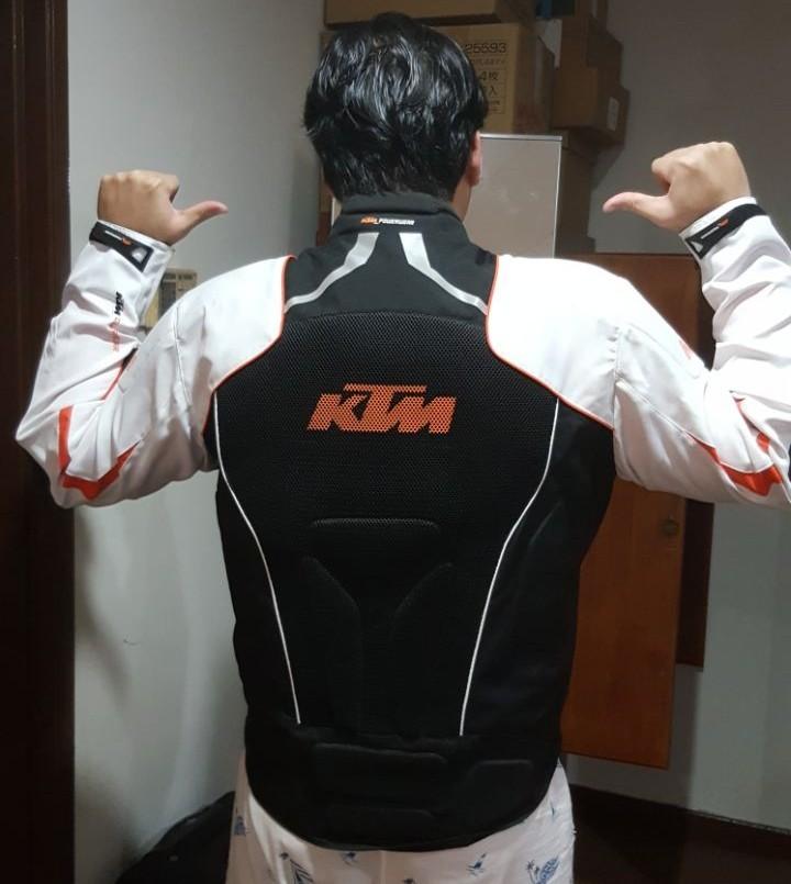 Vented sales jacket ktm