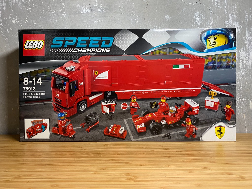 Lego 75913 Speed Champions F14 T & Scuderia Ferrari Truck MIB, Hobbies ...