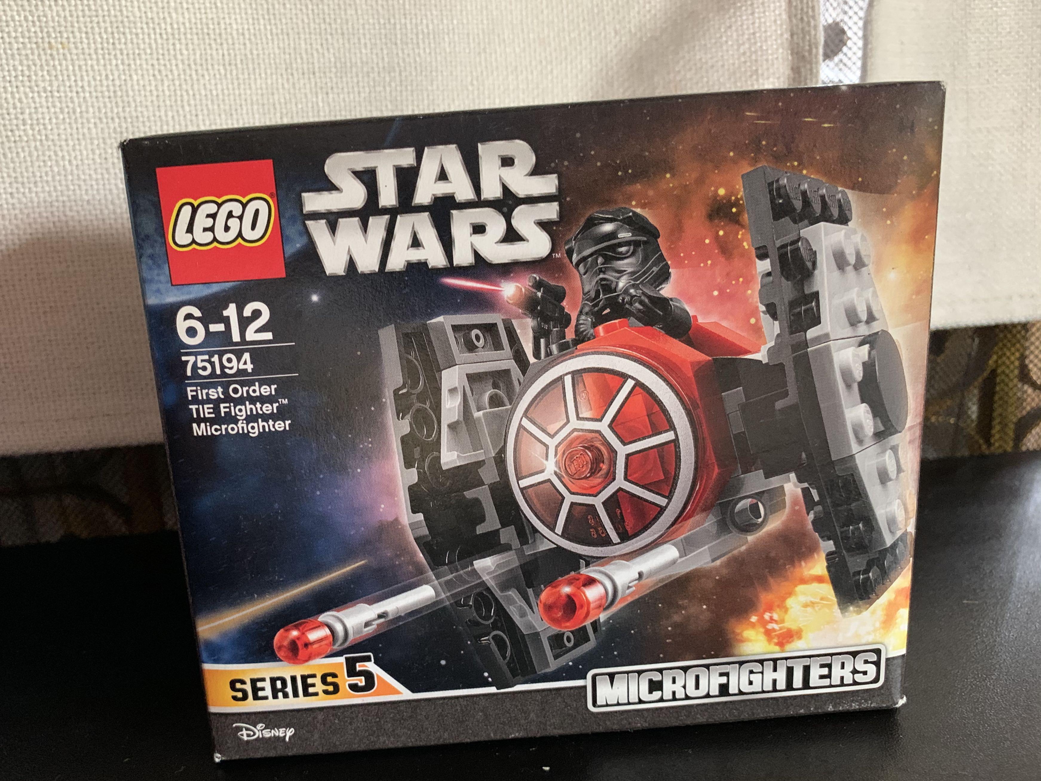 lego star wars first order tie fighter microfighter