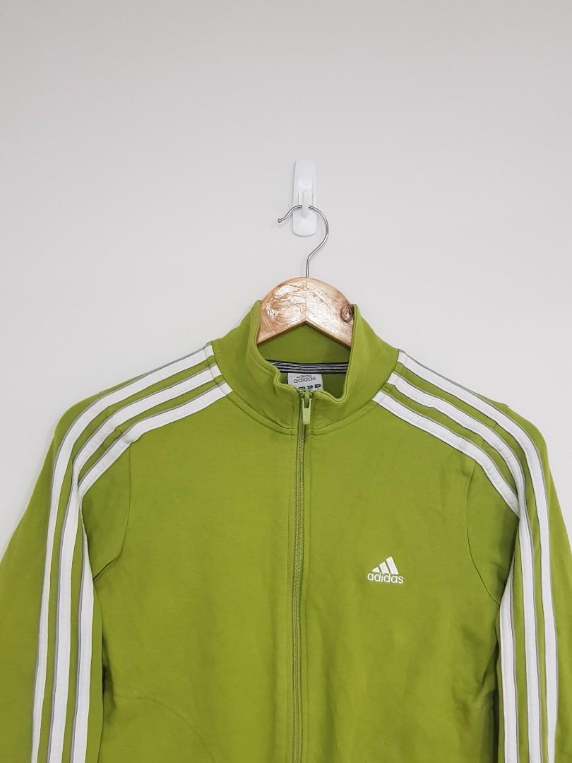 Adidas sales jacket lime