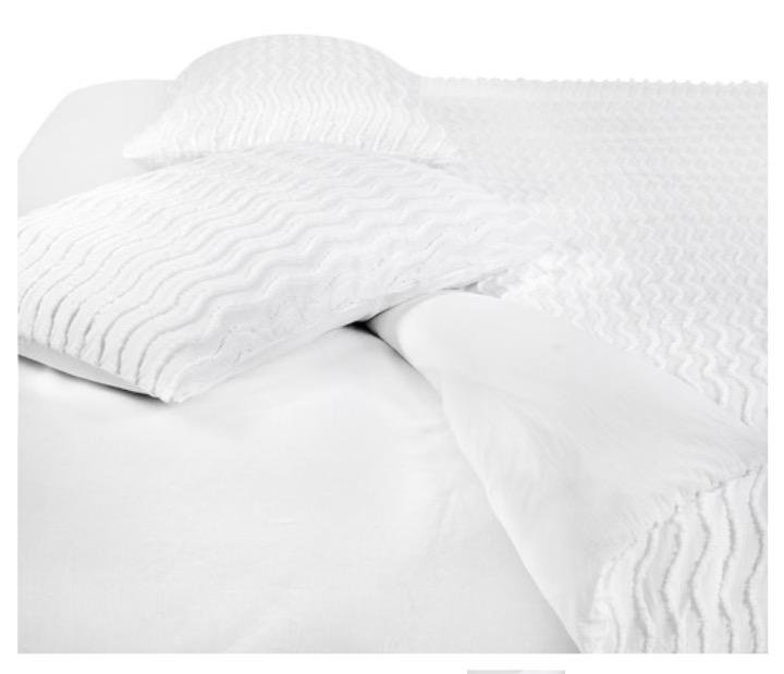 Linden Cotton Quilt Cover Set Queen Bed, Furniture & Home Living