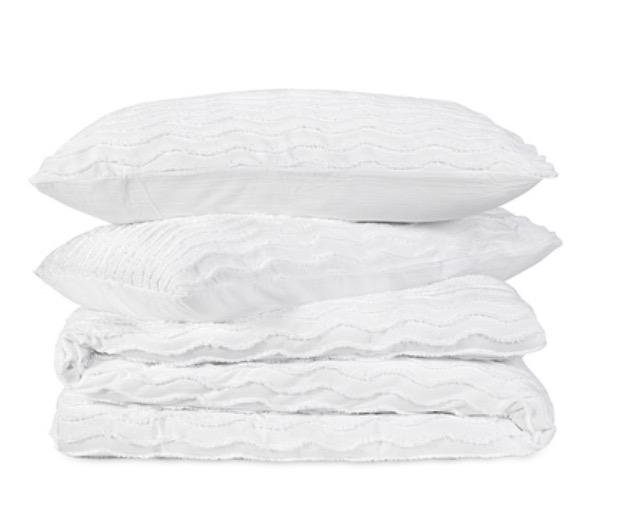 Linden Cotton Quilt Cover Set Queen Bed, Furniture & Home Living