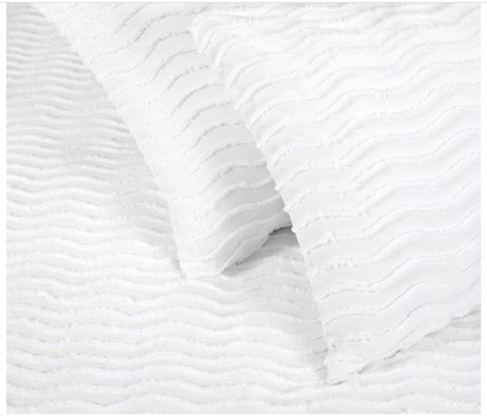 Linden Cotton Quilt Cover Set Queen Bed, Furniture & Home Living