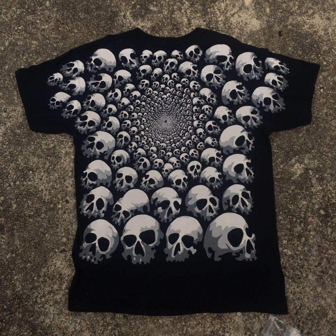 Liquid Blue Skull Travis Scott Men s Fashion Tops Sets