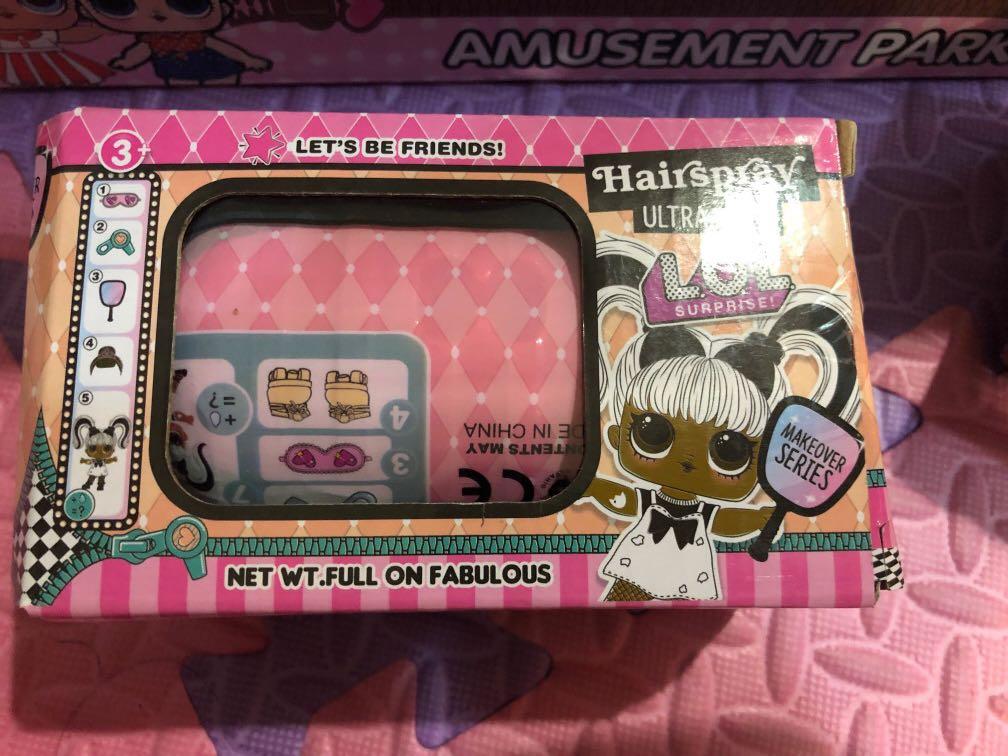 lol surprise hair spray