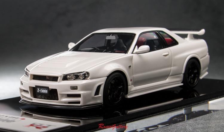 全新make Up Nissan Gtr R34 Nismo Z Tune 04 Pearl White Em396c 其他 其他 Carousell