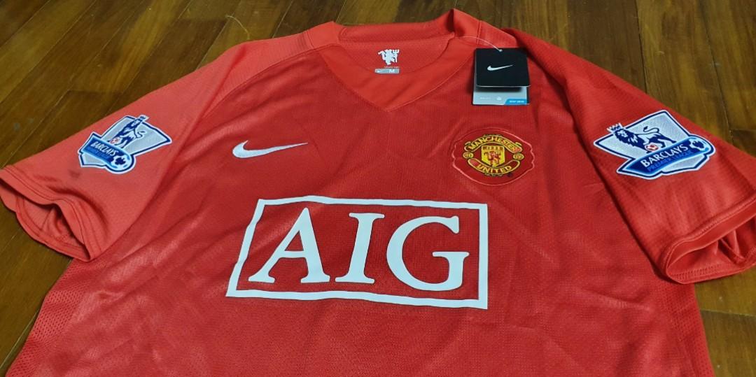 Manchester United Jersey 07 08 No 7 Ronaldo Sports Sports Apparel On Carousell