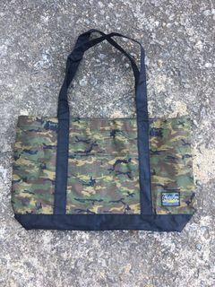 Masterpiece camo tote bag