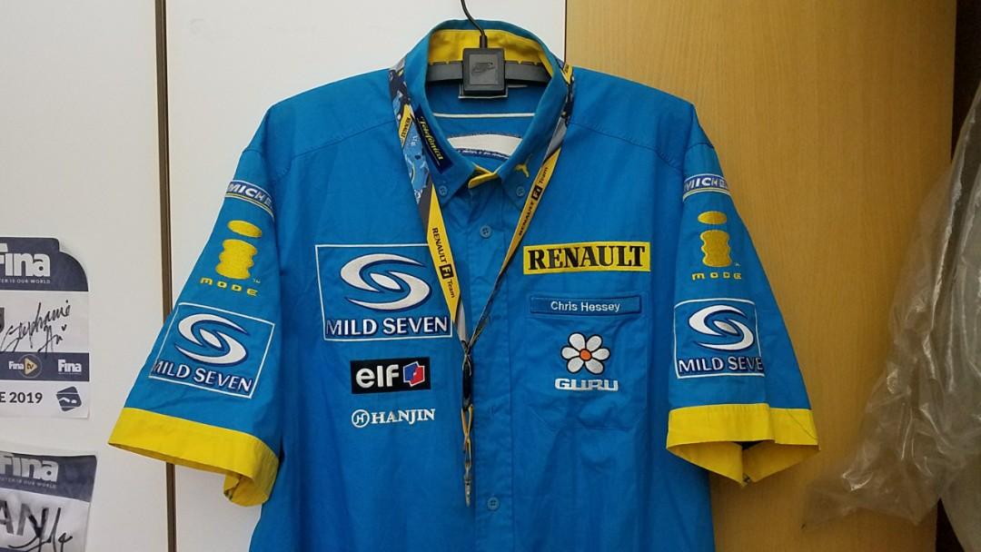 Mild Seven Renault F1 Team Shirt Xl Sports Sports Apparel On Carousell