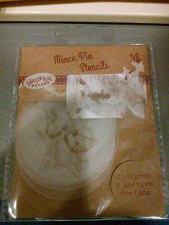 mince pie stencils
